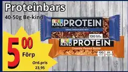 Supergrossen Proteinbars, SEK 5 erbjuda