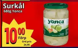Supergrossen Surkål, SEK 10 erbjuda