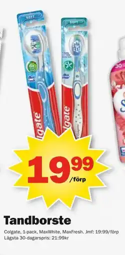 Pekås Tandborste, SEK 19.99 erbjuda