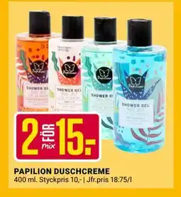 ÖoB PAPILION DUSCHCREME, SEK 15 erbjuda
