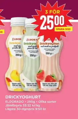Willys DRICKYOGHURT, SEK 25 erbjuda