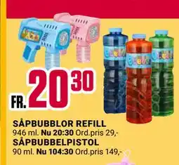 ÖoB SÅPBUBBLOR REFILL, SEK 20.3 erbjuda