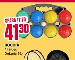 ÖoB BOCCIA, SEK 41.3 erbjuda