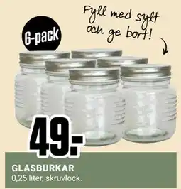 ÖoB GLASBURKAR, SEK 49 erbjuda
