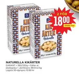 Willys NATURELLA KIKÄRTER, SEK 18 erbjuda