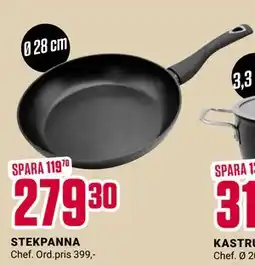 ÖoB STEKPANNA Chef, SEK 279.3 erbjuda