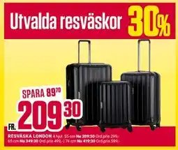 ÖoB RESVÄSKA LONDON erbjuda