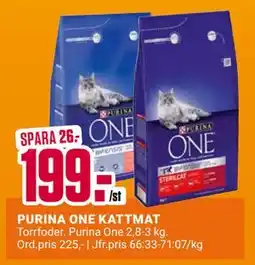 ÖoB PURINA ONE KATTMAT, SEK 199 erbjuda