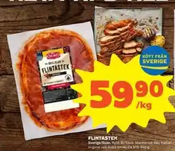 Coop Daglivs FLINTASTEK, SEK 59.9 erbjuda