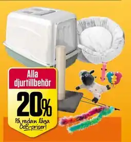 ÖoB Alla djurtillbehör erbjuda