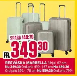 ÖoB RESVÄSKA MARBELLA erbjuda