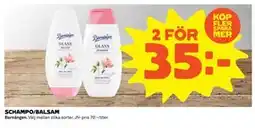 Coop Daglivs SCHAMPO/BALSAM, SEK 35 erbjuda