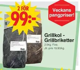 Matöppet Grillkol Grillbriketter, SEK 99 erbjuda