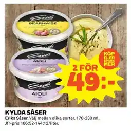 Coop Daglivs KYLDA SÅSER, SEK 49 erbjuda