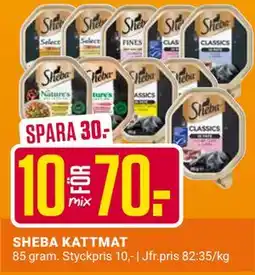 ÖoB SHEBA KATTMAT, SEK 70 erbjuda