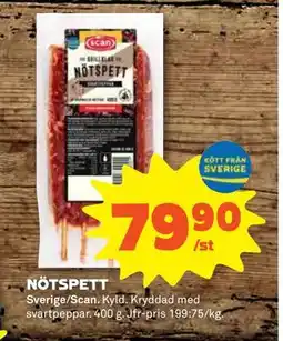 Coop Daglivs NÖTSPETT, SEK 79.9 erbjuda
