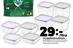 Coop Daglivs FRYSBURKAR FLERPACK, SEK 29 erbjuda