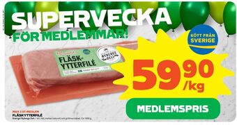 Coop Forum Nybergs Deli Fläskytterfilé erbjuda