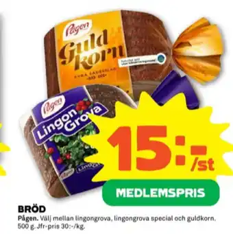 Lingongrova Special Rågbröd
