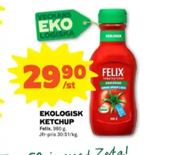 Coop Forum Felix Ketchup erbjuda