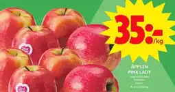 ICA Maxi Äpplen pink lady erbjuda