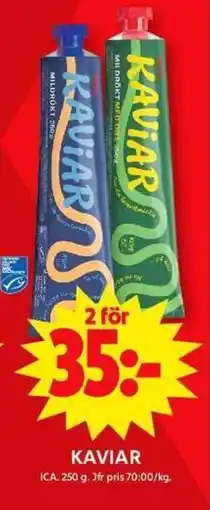 ICA Maxi ICA Kaviar erbjuda
