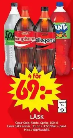 ICA Maxi Läsk erbjuda