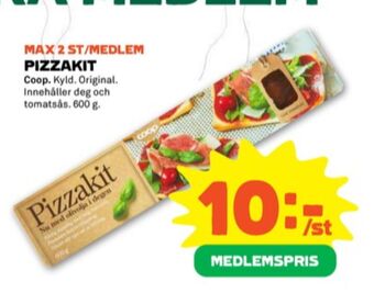 Coop Forum Coop Pizza kit erbjuda