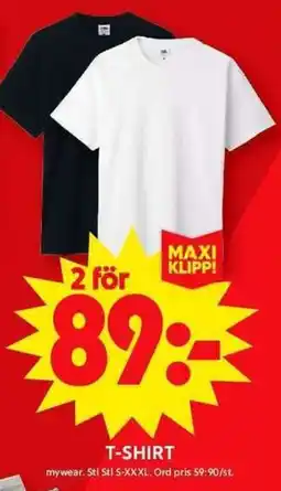 ICA Maxi T-shirt erbjuda