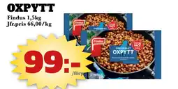 Bonum Matmarknad FINDUS Oxpytt erbjuda