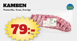 Bonum Matmarknad SCAN Kamben erbjuda