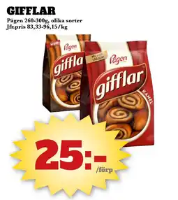 Bonum Matmarknad PÅGEN Gifflar erbjuda