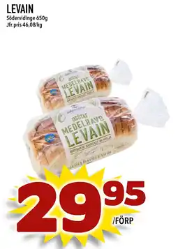 Bonum Matmarknad Levain erbjuda