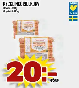Bonum Matmarknad ELDORADO Kycklinggrillkorv erbjuda