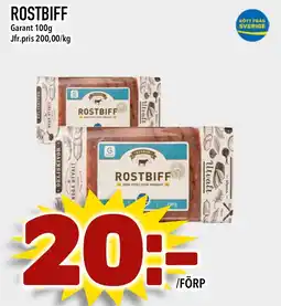 Bonum Matmarknad GARANT Rostbiff erbjuda