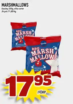 Bonum Matmarknad DAZZLEY Marshmallows erbjuda