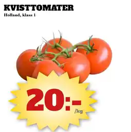 Bonum Matmarknad Kvisttomater erbjuda