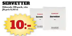 Bonum Matmarknad ELDORADO Servetter erbjuda
