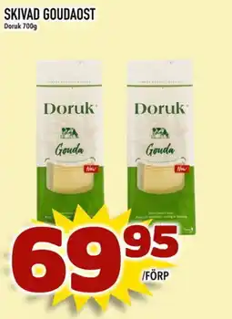Prisma Mat DORUK Skivad goudaost erbjuda