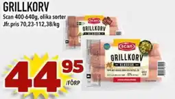Prisma Mat SCAN Grillkorv erbjuda