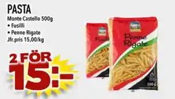 Prisma Mat MONTE CASTELLO Pasta erbjuda