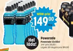 Eurocash Powerade erbjuda