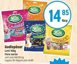 Eurocash LUTTI Godispåsar erbjuda