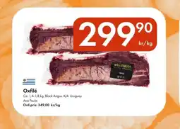 Snabbgross Oxfilé erbjuda