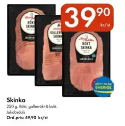 Snabbgross JAKOBSDALS Skinka erbjuda