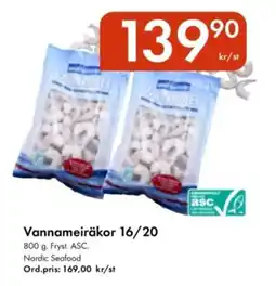 Snabbgross NORIDC SEAFOOD Vannameiräkor 16/20 erbjuda