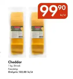 Snabbgross FRIENDSHIP Cheddar erbjuda