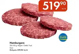 Snabbgross Hamburgare erbjuda