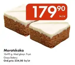 Snabbgross Morotskaka erbjuda