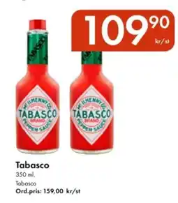 Snabbgross Tabasco erbjuda